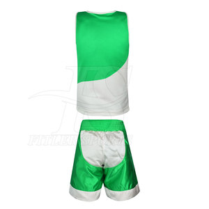 Diseñe sus propios trajes de boxeo Trajes de boxeo transpirables de secado rápido para hombres Pantalones cortos de boxeo más vendidos - Product Image 3
