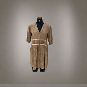 Manufacturer India Lightweight Women's V Neck Kaftan <b>Dress</b> Digital Tropical Floral Print <b>Vintage</b> Style <b>Summer</b> Resort Wear - Product Image 4