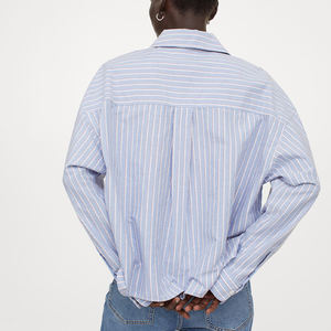 Women <b>Shirt</b> 100% Factory Direct Women <b>Shirt</b> Casual Ladies Slim Fit Plain Custom Summer - Product Image 4