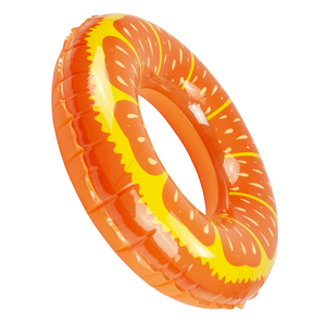 Bateau gonflable orange pour la natation, la plage et la piscine pour enfants - Product Image 5