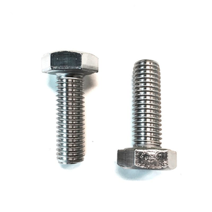 Boulon hexagonal en acier inoxydable et aluminium, fixation industrielle robuste pour machines de construction, assemblage automobile et applications structurelles extérieures - Product Image 5