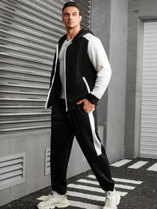 Nuevo diseño de verano para hombre ecológico 100% poliéster Color sólido chándal de alta calidad a precio mayorista - Product Image 5