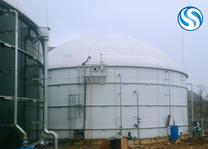 Tanque de almacenamiento de biogás con doble membrana, tanque de acero fundido a cubierta de vidrio, GFS/<span class=keywords><strong>GFL</strong></span> - Product Image 2