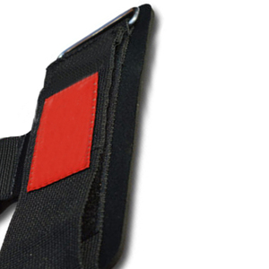 Ganchos de varilla de potencia de entrenamiento de gimnasio de alta resistencia con correa de muñeca de neopreno ganchos de varilla de entrenamiento de levantamiento de pesas SEGURIDAD DE Fitness - Product Image 5