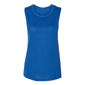 Débardeur décontracté pour femme, col rond, sans manches, respirant, écologique, 100% coton, été, coupe ample, basique, pour le sport - Product Image 1