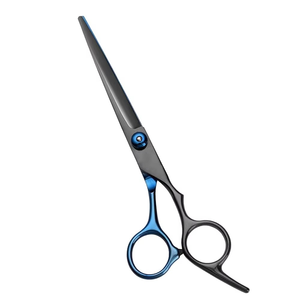 Ensemble de ciseaux de coiffure professionnels droits de 6.5 pouces en acier inoxydable pour la coupe de cheveux ciseaux de coiffeur amincissants - Product Image 2