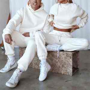 Custom Sweat Stack Pant Track Suits Acid Wash Chándal con Sudadera con capucha y pantalones de chándal acampanados Conjunto de chándal para hombres. - Product Image 2