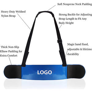 Brussels Sports Custom Logo Heavy Duty Arm Blaster Nuevo estilo Bomber Bicep Curl Triceps Gym Fitness Equipment para hombres y mujeres - Product Image 6