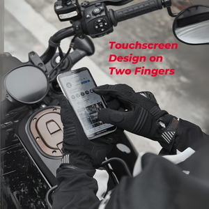 Guantes de nudillos duros personalizados de alta calidad y transpirables con agarre fuerte y ajuste cómodo para montar y usar al aire libre - Product Image 4