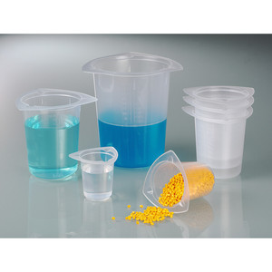 Bécher gradué en verre 100 ml avec graduations de 5 ml, universel pour les liquides alimentaires et chimiques - Burkle GmbH - Product Image 5