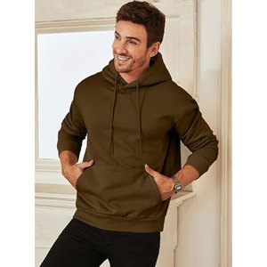 Sudadera con capucha en blanco de 500gsm para hombre - Product Image 3