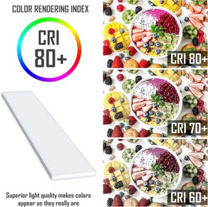 CLAR-120x30 LED bảng điều chỉnh 40 Wát hình chữ nhật ánh sáng Trần IP20 đánh giá 3-năm Bảo hành khung nhôm cho hiệu quả chiếu sáng hiện đại - Product Image 2