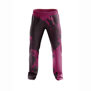 2024 vente en gros femmes coupe ample Sublimation imprimé pantalons de survêtement large jambe droite survêtement pantalon dames cordon taille pantalon - Product Image 3