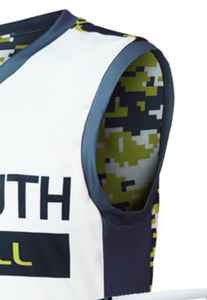 เครื่องแบบบาสเก็ตบอลสำหรับผู้ชายชุดเล่นกีฬาสโมสรและทีมงานระบายอากาศได้ดีปรับแต่งโลโก้ได้ตามต้องการ - Product Image 2