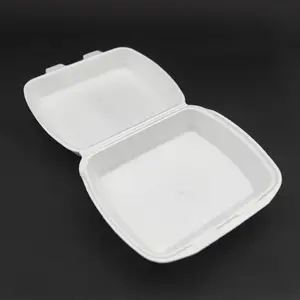 Foam Plate with One Eye Lid Disposable Foam Plate Convenient and High Quality - Made in Turkey