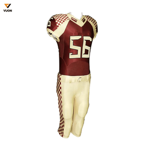 Venta al por mayor de uniformes totalmente personalizados, camisetas de fútbol americano bordadas, ropa de fútbol americano sublimada con estilo 2025 - Product Image 5