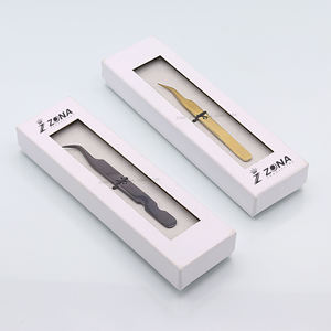 แหนบต่อขนตาทำจากสแตนเลสพร้อมปลายแหลม - Product Image 3