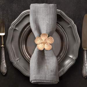 Anillo de Servilleta de Aluminio de Diseño Moderno y Decorativo, Detalle Atractivo para la Mesa para una Experiencia Gastronómica Mejorada - Product Image 5
