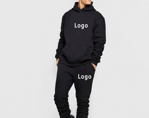 Chándal deportivo con logotipo personalizado para hombre con capucha de invierno de alta calidad - Product Image 3