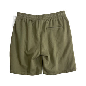 กางเกงขาสั้นผ้าฟลีซแบบลำลองสำหรับผู้ชายเอวยางยืดมีกระเป๋าสองข้างทำจากผ้าฝ้ายโพลีเอสเตอร์สำหรับผู้ใหญ่ - Product Image 2