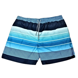 Short de plage pour homme en polyester respirant double couche à l'intérieur en maille avec poches Logo personnalisé - Product Image 6