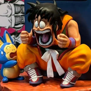 Figuras de Resina de Dragon Ball Z, Goku, Yamcha y Bulma, Inspiradas en la Animación Japonesa - Product Image 2