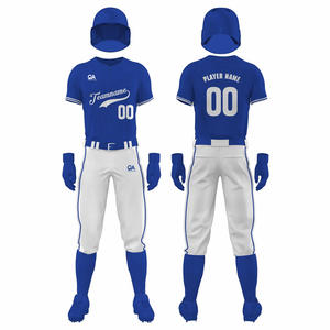 2025 OEM nuevo diseño personalizado equipo juvenil hombres deportes béisbol Jersey y pantalón conjunto/último diseño hombres equipo desgaste uniforme de béisbol - Product Image 2
