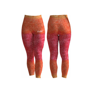 Ideal For Yoga Wear And Gym Workouts Elastic Waist Yoga Leggings Comfortable Women's Leggings With Soft Stretch <b>Fabric</b> - Product Image 6