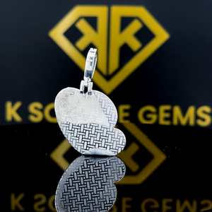 จี้ฮิปฮอป925ตัวอักษรสีเงินแบบกำหนดเองชื่อและเครื่องประดับน้ำแข็งสำหรับเด็ก - Product Image 3