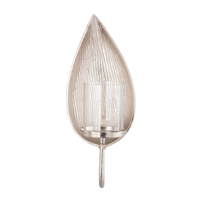 Modern Metal Tabletop <b>Leaf</b> Design Candle Holder Rose Gold Plated Finish for Home Decor Birthday & Valentine's Day - Product Image 1