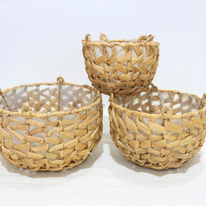 Artex Dong Thap Cestas colgantes hechas a mano Jacinto de agua decorativo Macetas de algas marinas de Vietnam Artesanía directa de fábrica - Product Image 4