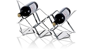Estante para Botellas de Vino Moderno de Aluminio con Acabado Plateado TQC Modelo 45003 para Bar, Hotel, Restaurante, Decorativo y de Venta Caliente - Product Image 6