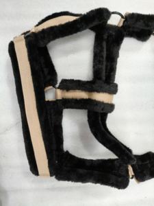 Adeefa Enterprises - Licol pour cheval ultra-doux rembourré avec doublure en polaire, collier de tête réglable et confortable pour chevaux. - Product Image 2