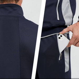 Costume d'échauffement pour hommes, sport avec logo personnalisé, poids lourds, mode, respirant, épaule tombante pour hommes - Product Image 4