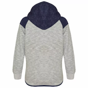 Nouvelle tendance enfants marine survêtement à capuche panneau de contraste léger ensembles décontractés pour l'hiver Jogging haut bas costumes respirant - Product Image 3