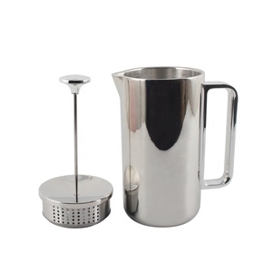 Cafetera de émbolo portátil, cafetera de doble aislamiento de acero inoxidable de 1,0 L, prensa francesa Espresso de 8 tazas - Product Image 5