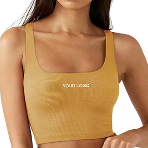 2024 OEM สวมใส่เสื้อกั๊กโยคะกีฬาเลานจ์สวมใส่ผู้หญิงกีฬา Bra GYM ฟิตเนสโยคะกีฬา Bra - Product Image 3