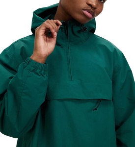 Jersey transpirable personalizado impermeable 100% poliéster chaqueta cortavientos de talla grande ropa de calle personalizada chaqueta a prueba de viento para hombres - Product Image 3