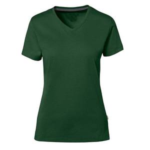 Léger 160 grammes col en V personnalisé femme t-shirt respirant - Product Image 2