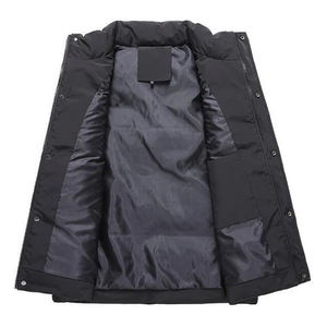 เสื้อกั๊กขนเป็ดสำหรับผู้ชายเสื้อนอกแขนกุดให้ความอบอุ่นแฟชั่นฤดูหนาว - Product Image 6