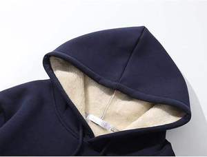 Sudadera con Capucha para Hombre, Otoño, Tejida, 100% Algodón, Alta Calidad, Transpirable, Logotipo Frontal Personalizable, Ecológica, 380g - Product Image 3