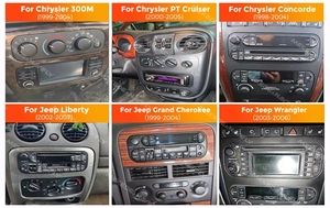 Navegador Multimedia Estéreo con Audio 360 y Car-Play MEKEDE para <span class=keywords><strong>Jeep</strong></span> Grand Cherokee, <span class=keywords><strong>Liberty</strong></span>, Wrangler y <span class=keywords><strong>Chrysler</strong></span> 2002-2006 - Product Image 4