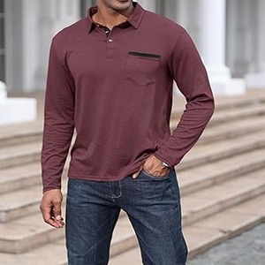 Qualité 100% coton à manches courtes respirant travail uniforme blanc Golf polos affaires plaine Polo Shirtmade par robe de sport - Product Image 2