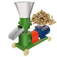 Machine à granulés de bois moulin à granulés d'aliments pour animaux à filière plate pour l'alimentation des volailles à vendre