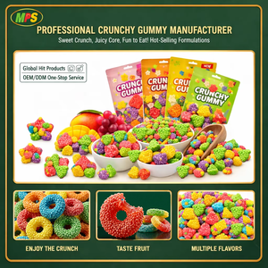 Bolas de Goma Crujientes al por Mayor |   Caramelos Agridulces Recubiertos de Grado BRC - Directo de Fábrica - Product Image 6