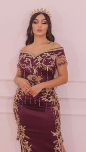 2023 vestido de moda hermoso Karakou con bordado Material de seda de lino adornado con cristal Beadssstone Dabka Work - Product Image 2