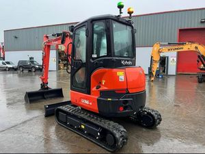 Mini excavadora de 3,5 toneladas, nueva excavadora sobre orugas EPA Farm, motor Kubota, excavadoras pequeñas de 1 tonelada y 2 toneladas... - Product Image 6