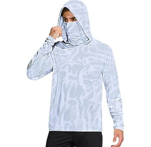 Sudadera de Pesca con Protección Solar UPF50+, Secado Rápido, Camuflaje, 100% Poliéster, Impermeable, Talla Grande XL, Transpirable, Estampada, Ropa Deportiva - Product Image 6