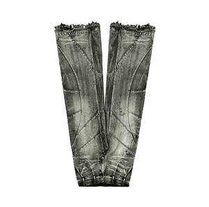 กางเกงแนวกอธิคแนวสตรีทพังค์แนวสตรีทร็อคแนวสตรีทสีดำกะโหลกศีรษะขนาดใหญ่ผลิตตามสั่งสำหรับ2025 - Product Image 6