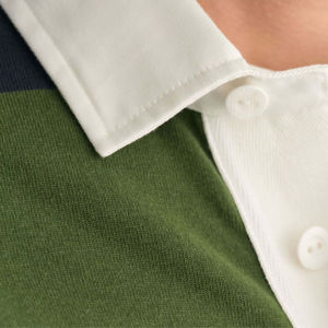 Camiseta Polo Personalizada para Hombre, de Alta Calidad, Estilo Rugby, Transpirable e Ideal para Ropa Casual Moderna, Camisetas Polo Personalizadas para Hombre OEM - Product Image 6